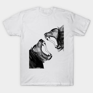 Dramabite Linear lions T-Shirt